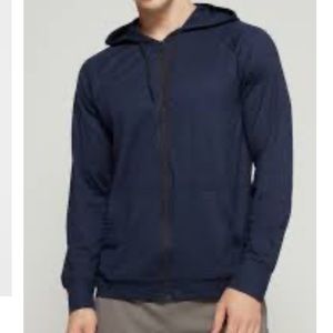 NWT Men GapFit Brushed Tech Jersey Full-Zip Hoodie